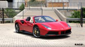 Ferrari 488 Spider in Red by Novitec Rosso and RACE! 2016 года